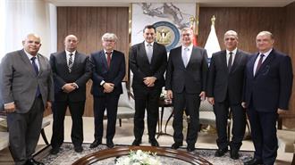 Badawi Meets with Energean CEOs, Fosters Cooperation Opportunities